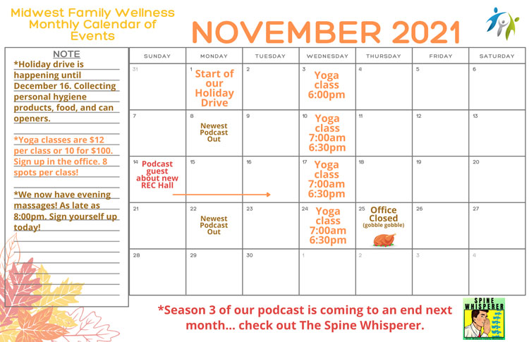Chiropractic-Dardenne-Prairie-MO-November-Calendar-of-Events Chiropractic Dardenne Prairie MO November Calendar of Events